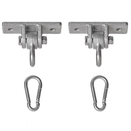 PLAYBERG Heavy Duty Permanent Swing Hanger Brackets Set for Indoor and Outdoor Use QI004117